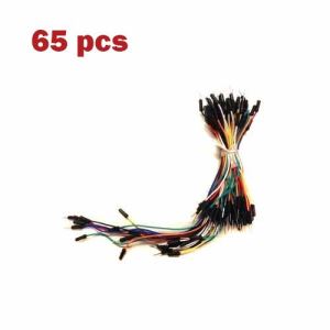 65PCS Flexible Breadboard Jumper Wires
