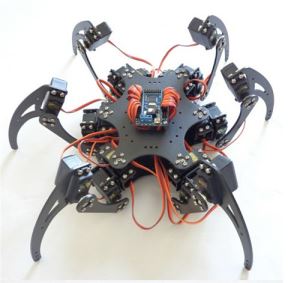 DIY Electric Spider Robot Educational Assembles Toy For Children With Retail Box