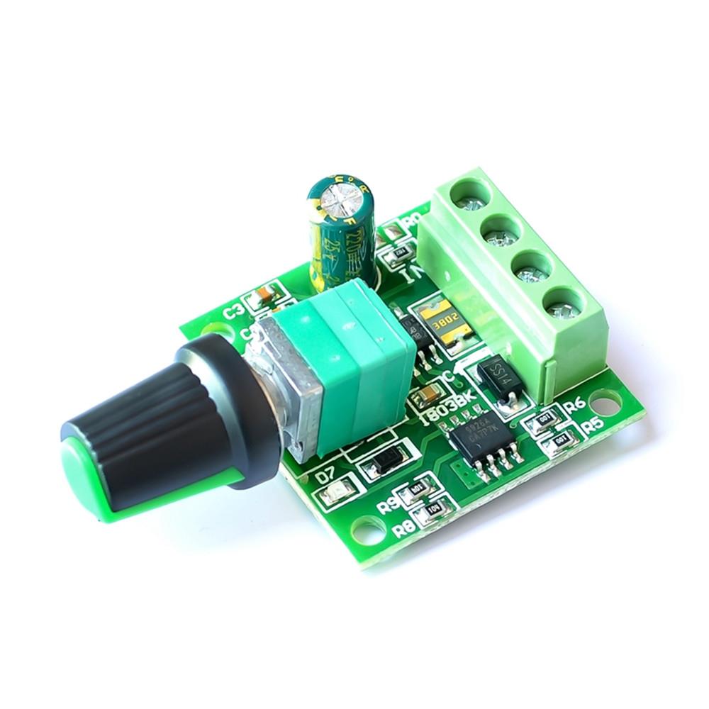 PWM DC Motor Speed Regulator Switch Function