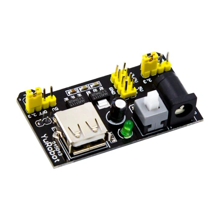 Hot Selling MB102 3.3V/5V Breadboard Power Supply Module For MB102 Breadboard 830 Point Hot Selling MB102 3.3V/5V Breadboard Power Supply Module For MB102 Breadboard 830 Point