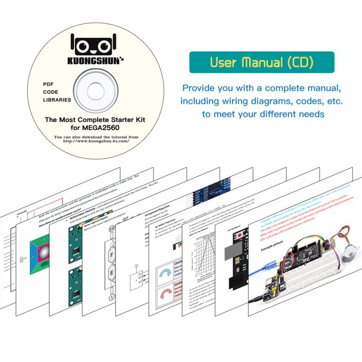 Most Complete Mega2560 Starter Kit Most Complete Mega2560 Starter Kit