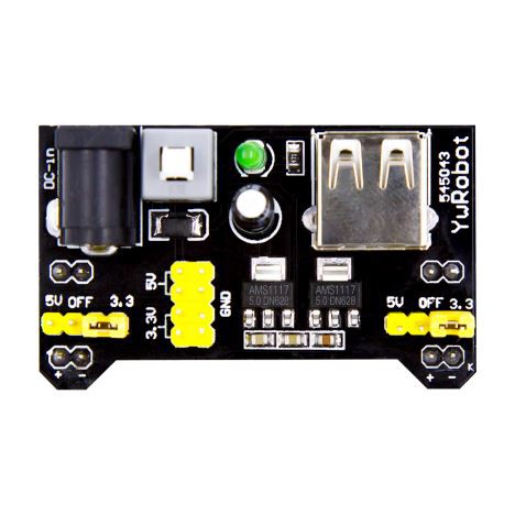 Hot Selling MB102 3.3V/5V Breadboard Power Supply Module For MB102 Breadboard 830 Point