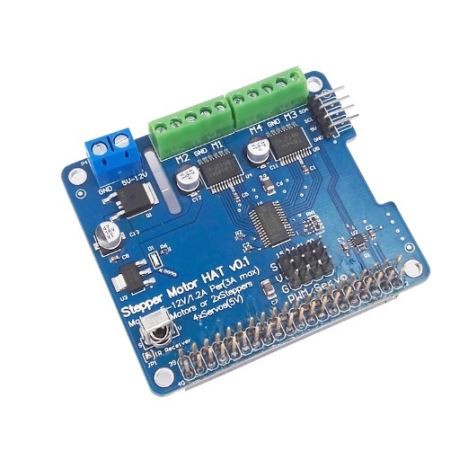 Stepper Motor HAT Shield Raspberry Pi Zero